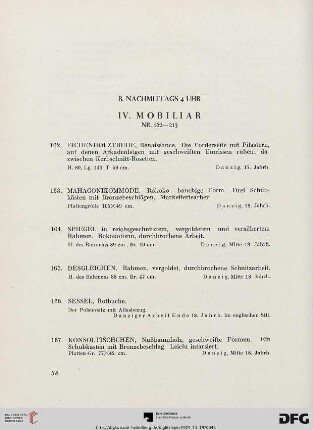 B. Nachmittags 4 Uhr (Nr. 162-304)