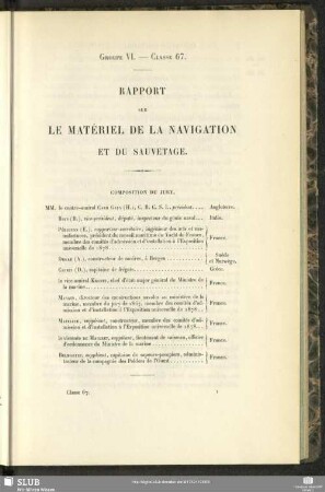 Composition Du Jury