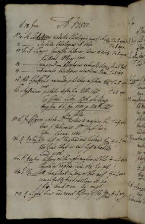 Ex Catal. Libr. Rob. Milling. Hag. Com. d. 6. Apr. 1750 [...]