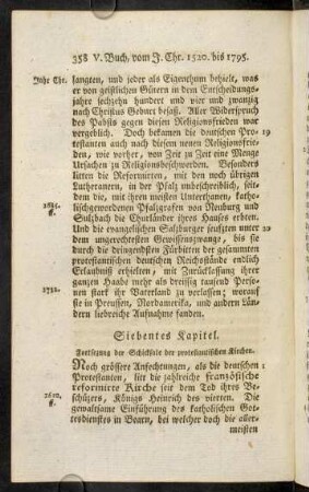 358-366, Siebentes Kapitel.