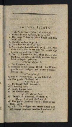 1-15, Aelzheimer pinx. Goudt sc. - A. Hertzinger sc.