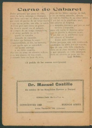 Carne de cabaret