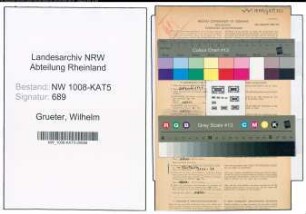 Entnazifizierung Wilhelm Grueter , geb. 02.07.1903 (Monteur)