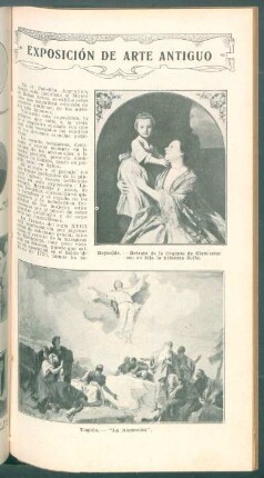 Exposición de arte antiguo
