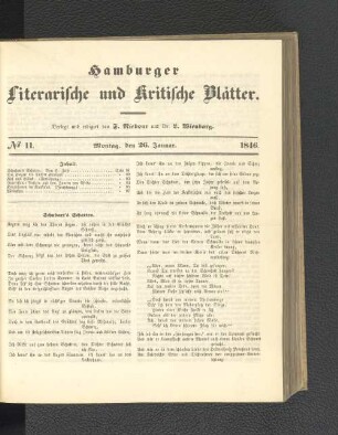 Schubart's Schatten