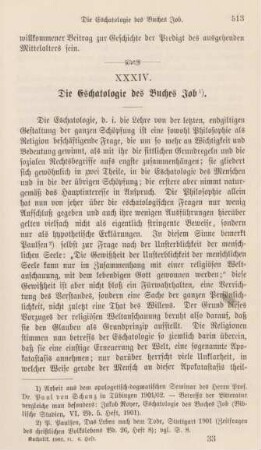 513-538 Die Eschatologie des Buches Job