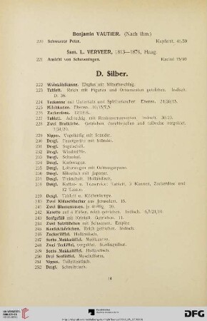 D. Silber (Nr. 222-311)