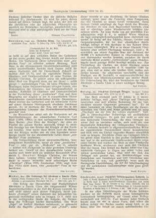 384-386 [Rezension] Schleiermacher, Friedrich, Friedrich Schleiermachers Ästhetik