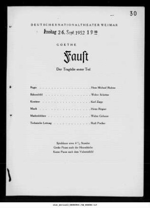 Faust Der Tragödie erster Teil