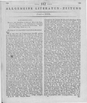 Biener, F. A.: De collectionibus canonum ecclesiae Graecae schediasma litterarium. Berlin: [Preussische Akademie der Wissenschaften]; Berlin: Dümmler 1827