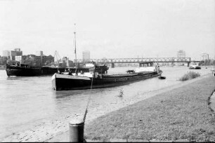 Mannheim: Schlepper am Rheinkai