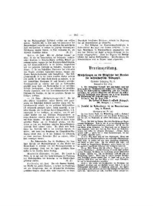 Vereinszeitung