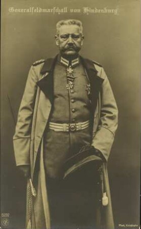 Generalfeldmarschall von Hindenburg