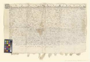 Altmärkische und prignitzsche Städte verschreiben sich Melchior Reinhardt zu Hannover über 3.000 Gulden.