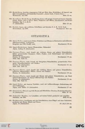Ostasiatica (Nr. 632-654)