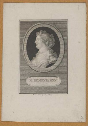 Bildnis der Françoise-Athénaïs de Montespan