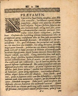 Disputatio Physica De Lapide Fulminari : quem multi alias crepant, hic vero negatum eunt