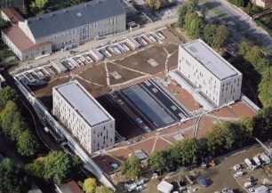Baustelle Sächsische Landesbibliothek - Staats- und Universitätsbibliothek Dresden, Zentralbibliothek