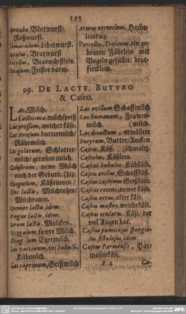 99. De Lacte, Butyro & Caseo
