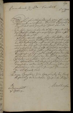 Aufhebung der Zensur der Schriften des Professors Köhler.