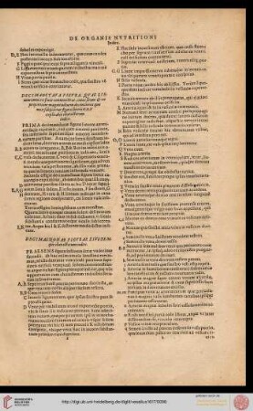 Decimanonae figurae eiusdemque characterum index