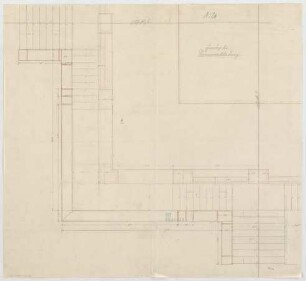 Fischer, Theodor; Berg am Starnberger See - Rottmannshöhe (Bayern); Bismarckturm - Terrassenverkleidung (Grundriss)