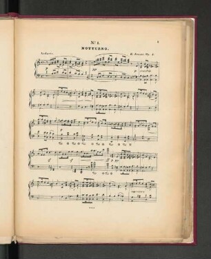 [Compositionen. Vier Klavierstücke. Op. 4.]