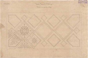 Klenze, Leo von; St. Petersburg (Russland); Eremitage - Saal S 1. OG - Plafond (Teilansicht)