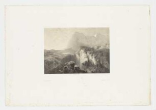 Berglandschaft, Blatt 47 der Folge "Werke"