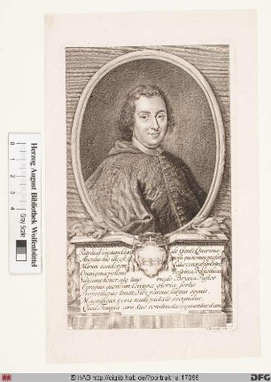 Bildnis Angelo Maria (Taufn.: Geronimo) Querini (Quirini)