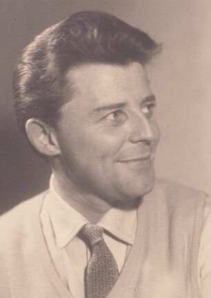 Porträt Gérard Philipe (1922-1959; Schauspieler). Fotografie 1955. Dresden: Deutsche Fotothek