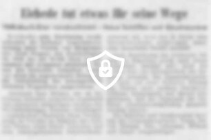 Eichede tut etwas für seine Wege