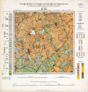 [1862] Alt-Belz, Geologische Karte von Preußen und benachbarten Bundesstaaten