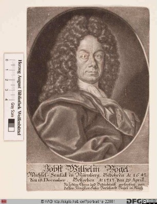 Bildnis Jobst Wilhelm Vogel