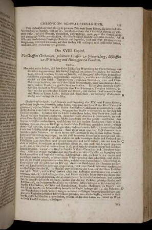 Das XVIII. Capitel. - Das XLVI. Capitel.