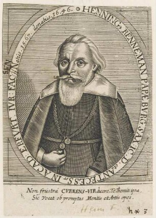 Bildnis des Henningius Rennemann