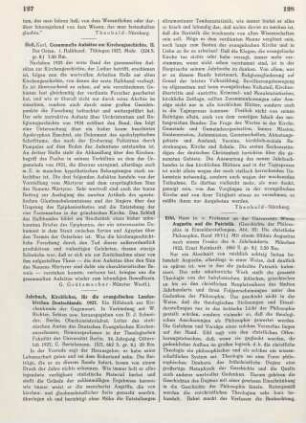 127 [Rezension] Holl, Karl, Gesammelte Aufsätze zur Kirchengeschichte