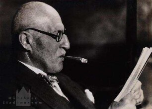 Ulm. Geheimrat Philipp Wieland ( Inhaber Wieland-Werke Ulm, Schwiegervater der Fotografin)