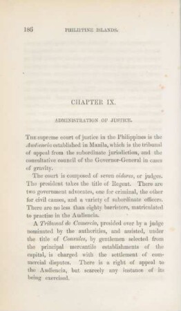 Chapter IX. Administration of justice