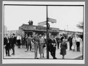 Die Berliner Mauer an der Bernauer- Ecke Wolliner Straße