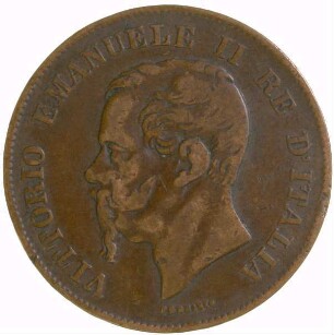Münze, 5 Centesimi, 1867