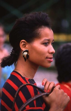 Amerikanerin in Florida 1989