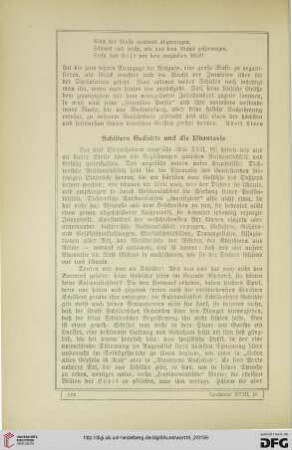 18: Schillers Gedichte und die Phantasie