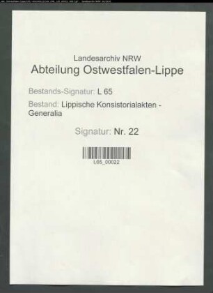 Konsistorial-Bedienstete: Assessoren