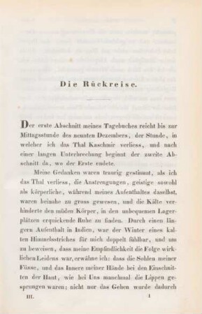 Die Rückreise