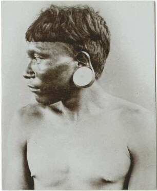 "Orejon-"Indianer vom Rio Napo