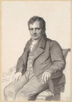 Bildnis Tieck, Ludwig (1773-1853), Schriftsteller, Philologe