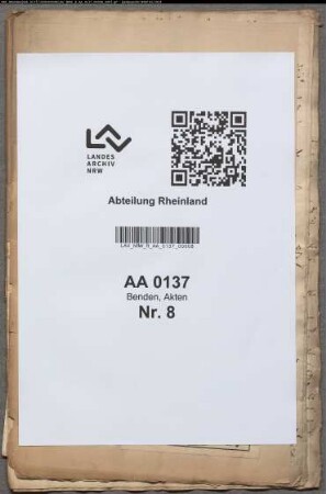 Benden, Mahlmühle am Kloster, Verpachtung