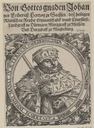 Bildnis des Johannes Friderich