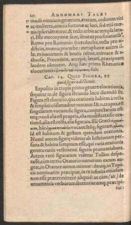 Cap. 14. Quid Figura, Et quid figura dictionis.